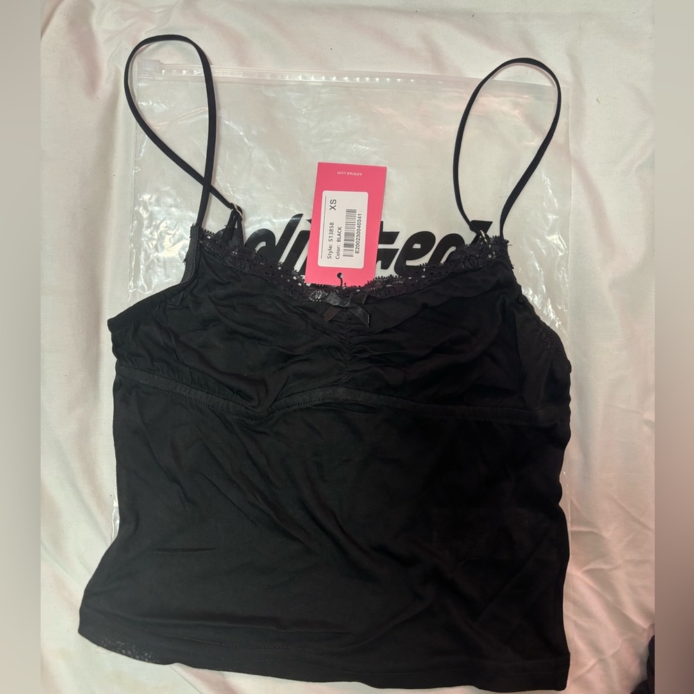 Edikted Carla Ruched Tank Top - Picture 2 of 2